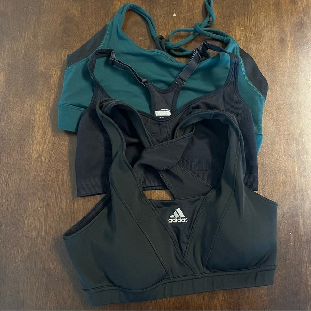 Adidas and Victoria's Secret Sports Bra Lot of 2 Medium